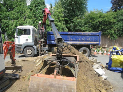 Newbury Waste Grabs and Aggregate Deliveries - Grabbit Away Ltd